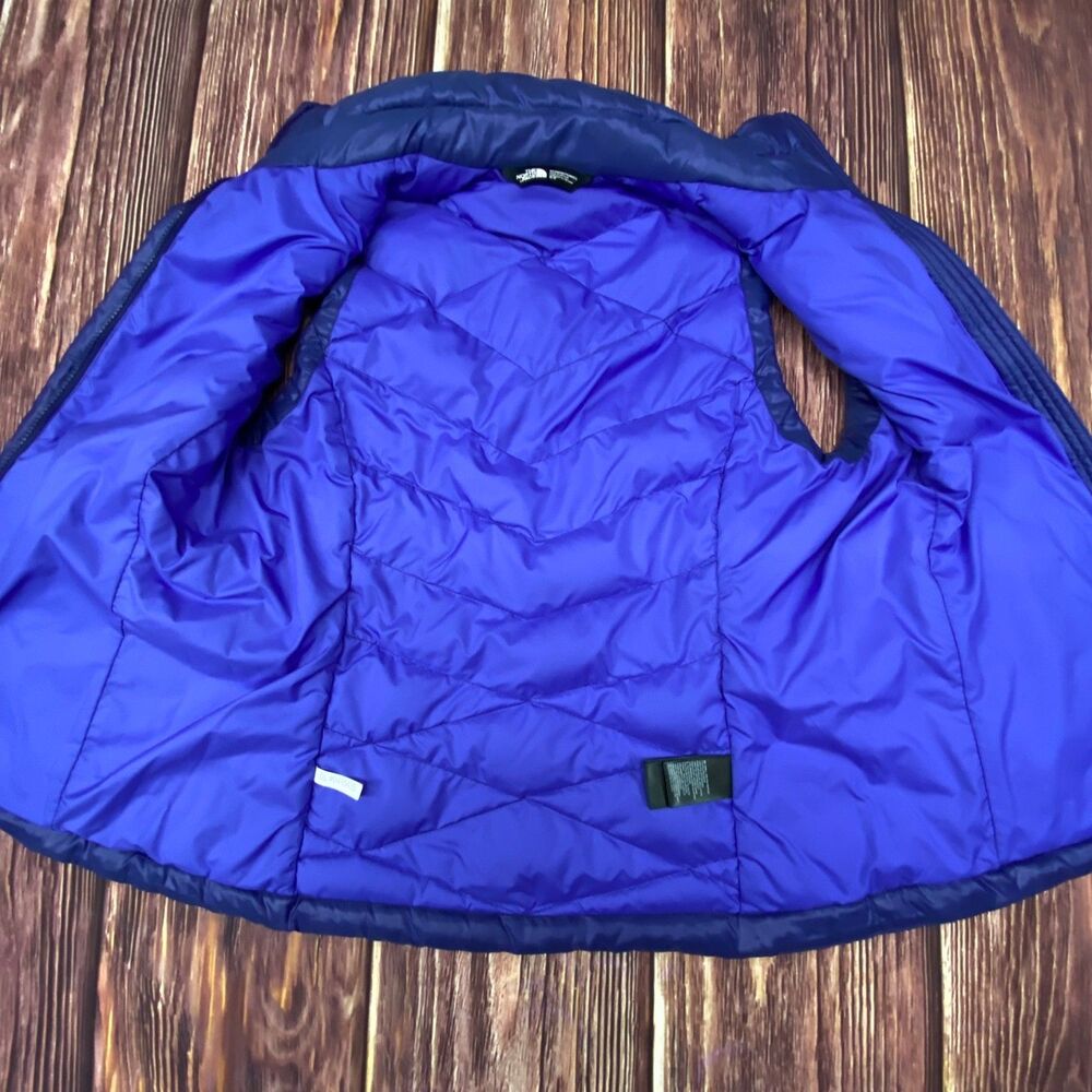 The North Face Women’s Puffer Vest Size S Purple Insulated Fall 2015 Pre-Owned - Picture 9 of 16